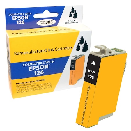 Ereplacements Ink-Epson-126-Black-Kodak T126120-KD