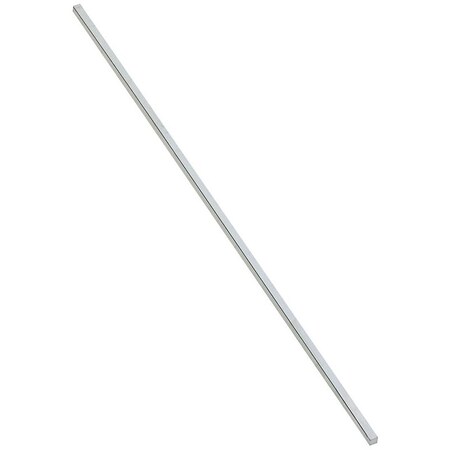 Stanley Oversized Key Stock, 12 in L, 3/16 in W, 3/16 in H, Steel N180-166