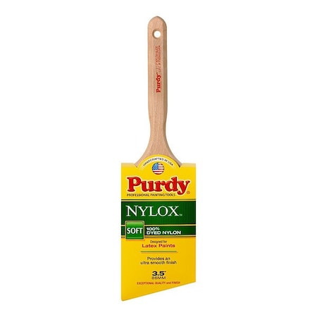 Purdy Nylon Paint Brush, 3 3/8 in L 144152235