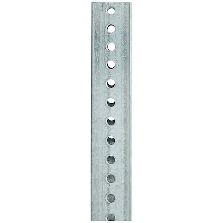 Brady Galvanized Square Breakaway Base Post, 3ft H x 1.75in W x 1.75in D 103560