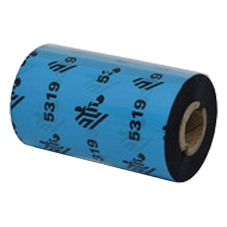 Zebra THERMAL TRANSFER RIBBON, Wax, Black 05319ZD25707