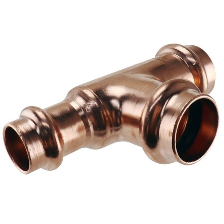 Apollo Tee, 3/4 x 1/2 x 3/4 in, Press Fit, Copper, 300 psi Pressure XPRT341234