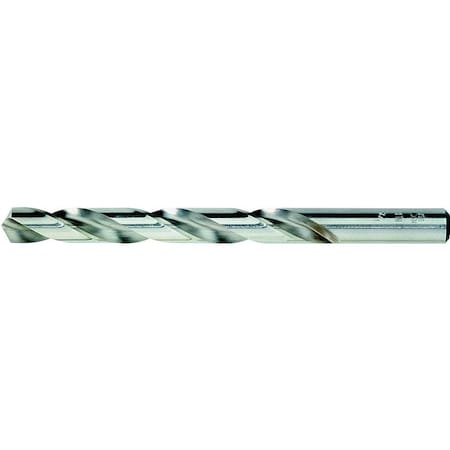 Irwin Jobber Drill Bit, 316 in Dia, 2316 in OAL, Spiral Flute, 1Flute, 316 in Dia Shank 60512
