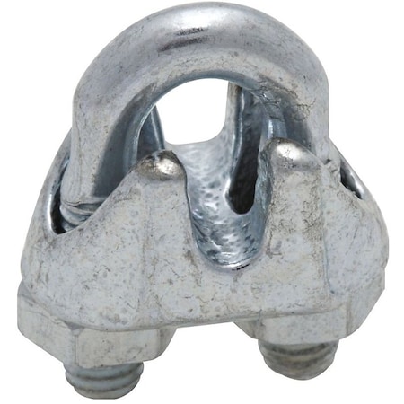 National Hardware Cable Clamp, Zinc, 1/16 in Bundle Dia., 23/32 in L N248-260