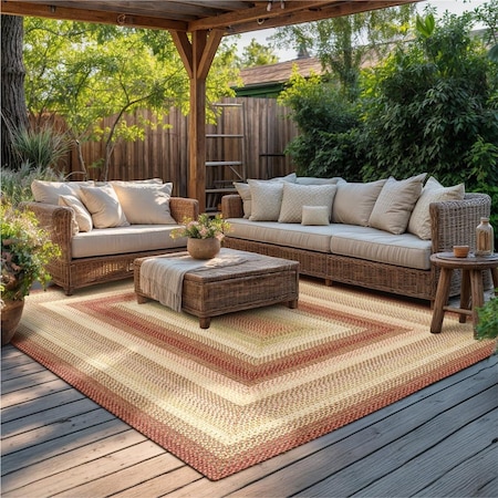Homespice Decor Barcelona Ultra Durable Braided Rugs - Rectangle - 6 ft x 9 ft 315151