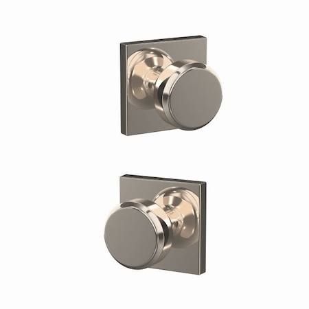 Schlage Residential Schlage Custom Bowery Knob with Collins Rose Passage and Privacy Lock with 16600 Latch and FC21BWE618COL
