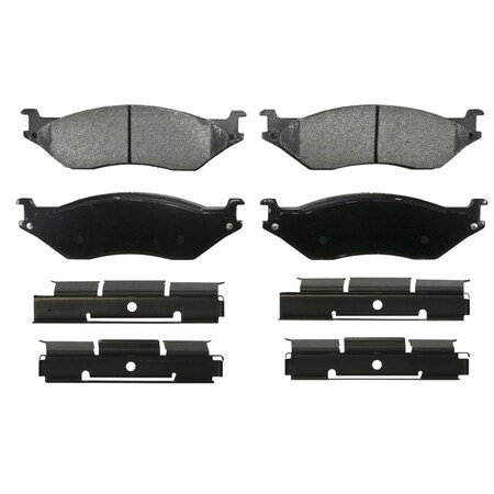 Wagner Brake SevereDuty Front; Rear Disc Brake Pad Set,  SX777
