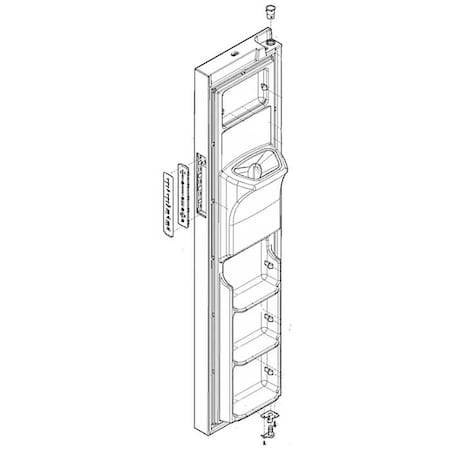 Frigidaire Assembly, Freezer, Stainles 5304525969