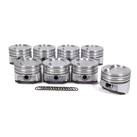 Kb Performance Pistons KB303.030 Small Block Ford 351W D-Cup 2V Piston Set, 4.030 Bore - Minus 19.5cc KBPKB303.030