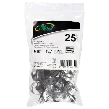 Zoro Select Contractor Bag, 1/2"W, 1/2"ID, PK25 671057B