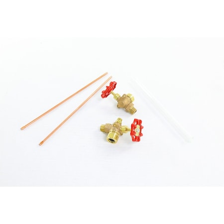 Conbraco Industries Gauge 3/8"Brz Wtr Gage, 5/8"X10"Glass 20-101-00