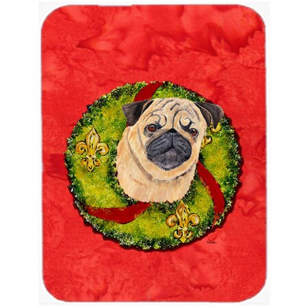 Carolines Treasures Pug Glass Cutting Board - Large SC9102LCB