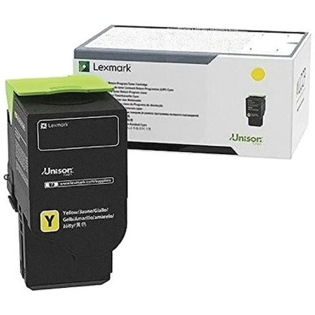 Lexmark Extra High Yield Yellow Toner Cartridge 3.5K YLD C241XY0
