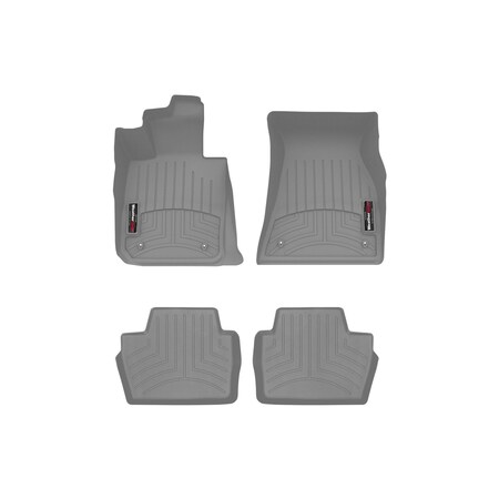 Weathertech Grey, Front and Rear Floorliners 4616931-4616733