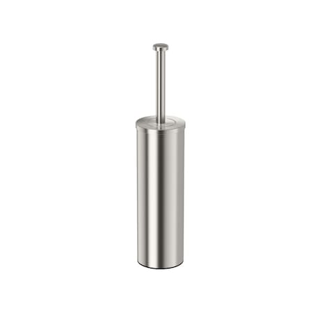 Gatco Latitude II Stainless Steel Toilet Brush Holder, Satin Nickel 1482