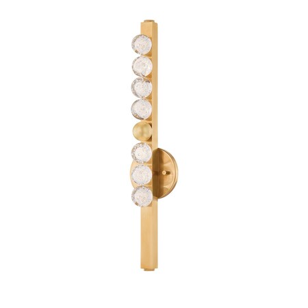Corbett Lighting Annecy 1 Light Wall Sconce 4.75 In. Vintage Brass 382-01-VB