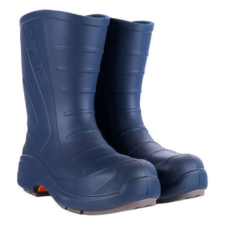 Honeywell Servus Rubber Boot, 10D, Mid-Calf, Navy, PR 521121 100