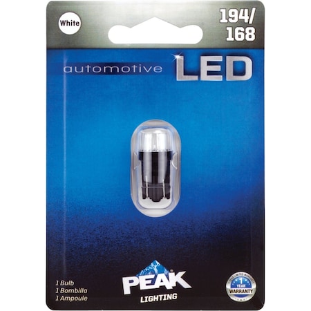 Peak 194/168 12V Mini LED Automotive Bulb 194/168LED-BPP