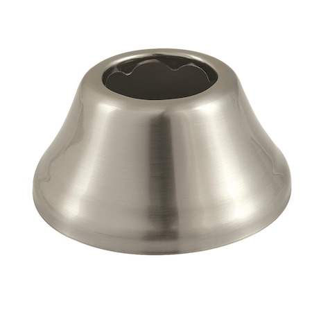Kingston Brass 1-1/4" ID x 3" OD Bell Flange, Brushed Nickel FLBELL11438