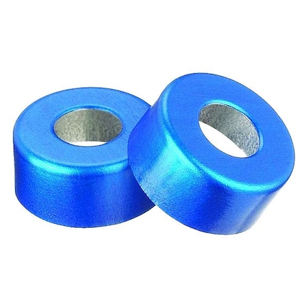 Wheaton Lab Bottle Caps, Blue, 13 mm Dia, PK1000 224177-05