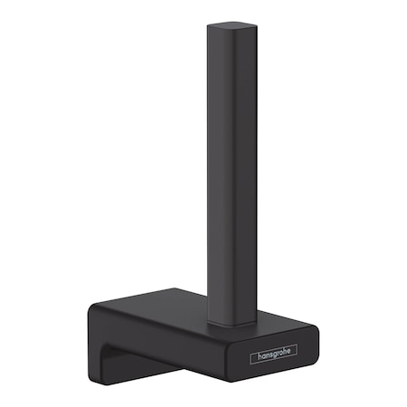 Hansgrohe AddStoris Spare Toilet Paper Holder in Matte Black 41756670