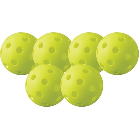Champion Sports Recreational Indoor Pickleball Set, 6 Per Set, 2PK PB6INDSET