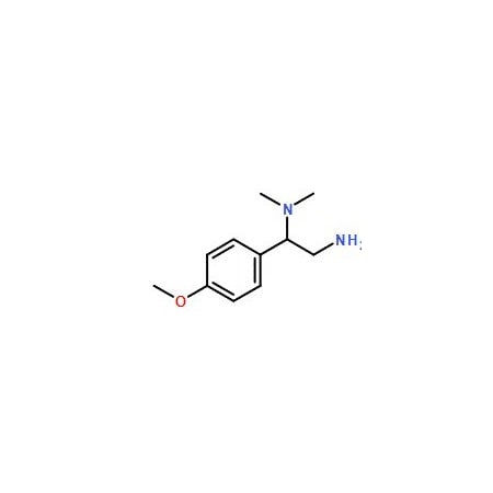 Ak Scientific [2-Amino-1-(4-methoxyphenyl)ethyl]dimethylamine (1g), CAS 851169-57-8 0682AF-1g