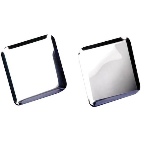 Replacement For Kenworth W900B Aerocab Year 2000 Stainless Steel Boltless Tow Hole Covers For Twoin