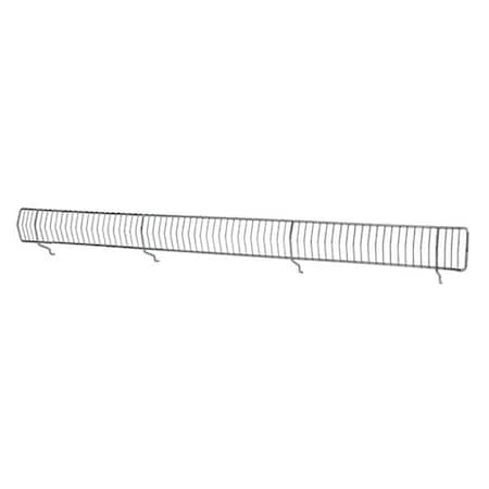 Track Usa 289WF348 3 x 48 in. Interlocking Wire Front Fencing, Chrome TR3583244