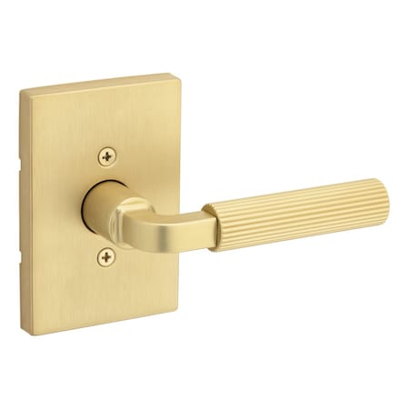 Kwikset Residential Door Levers Half Dummy Reversible Satin Brass 788MALRCT-4