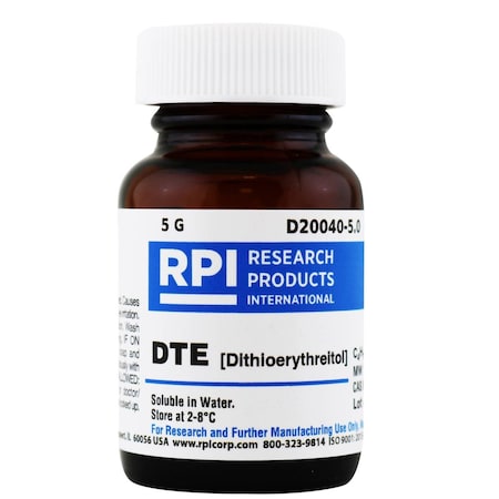 Rpi DTE Dithioerythreitol, 5 Grams D20040-5.0