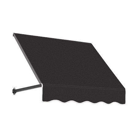 Awntech Awning, Aluminum Frame, Black, 44" H CR33-3K