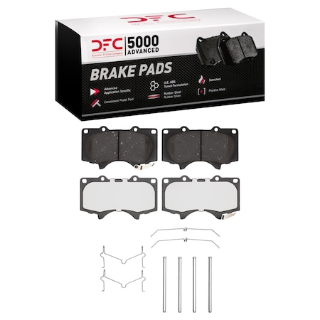 Dfc 5000 Advanced Disc Brake Pad Set, 1551-0976-02