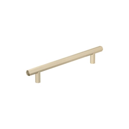 Amerock Caliber 6-5/16 inch 160mm Center-to-Center Golden Champagne Cabinet Pull BP36875BBZ