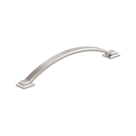 Amerock Sheffield 6-5/16 inch (160mm) Center-to-Center Satin Nickel Cabinet Pull, 25PK 25VMP37043G10