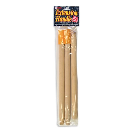 Dap 42in Premier 3PCWP Extension Pole Wood Pole, Threaded Tip 3-Piece 18017