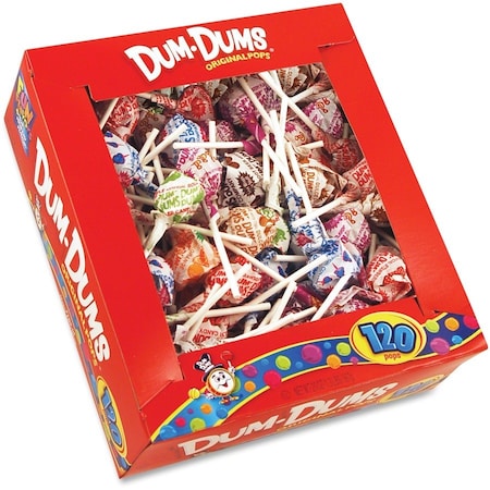 Spangler Dum-Dum-Pops, Assorted Flavors, Individually Wrapped, 120PK 66