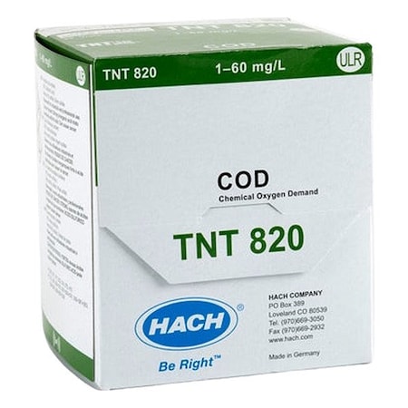 Hach Vial Test, Vial TNT820