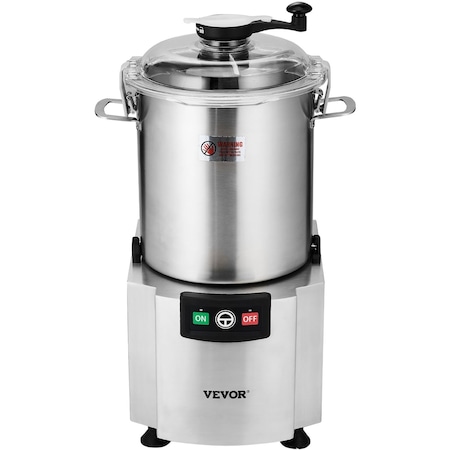 Vevor Food Processor Vegetable Chopper 19 Quart Food-Grade Stainless Steel Blender FC-18V1