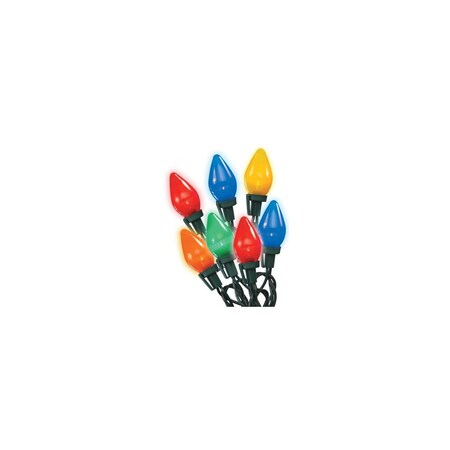 Holiday Wonderland Christmas Lights LED Replacement Bulb, C7, Multi-Color Ceramic, 5PK 11234-88