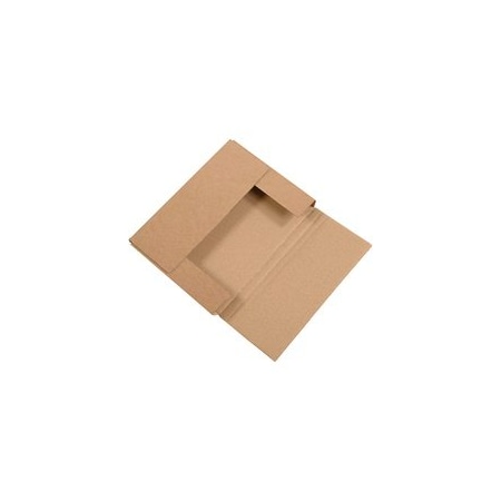 Bubblefast 50-11 1/8 x 8 5/8 x 1'' Kraft Easy-Fold Mailers, 50PK BFM1181K