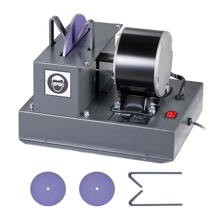 Vevor Lawn Mower Blade Sharpener 1/3HP Lawnmower Blade Grinder with 7-inch Wheel KH-DM02