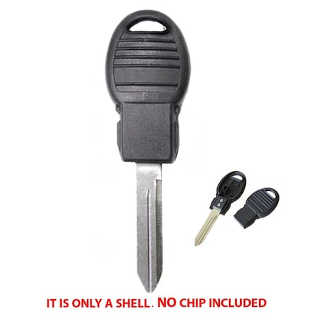 Aks Keys 2008 - 2017 Chrysler Dodge Jeep VW Key Shell  "POD" - Y170-PT KS-CHRYS-05