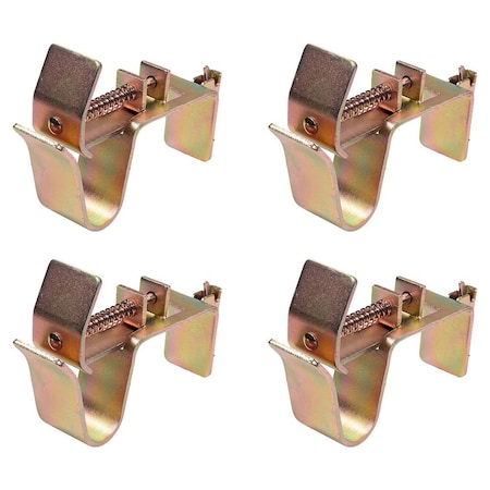 Mytee Products 5-3/8 in x 2-3/4 in x 8-13/16 in Landscape E-Track Tool Holder for X Track Systems, 4PK ETK-LTHx4