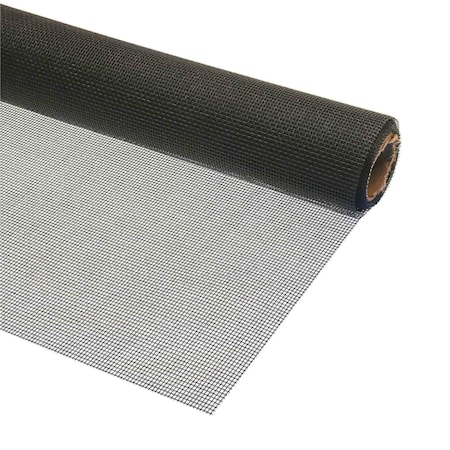 Prime-Line Screen Mesh Roll Heavy Duty 48 x 84 in. Charcoal (1 Roll) P 88445