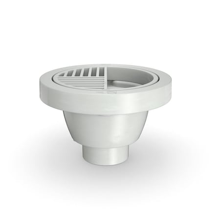 Zurn Floor Sink, Silver, 11 1/8" L, 11 1/8" W FS8-NH