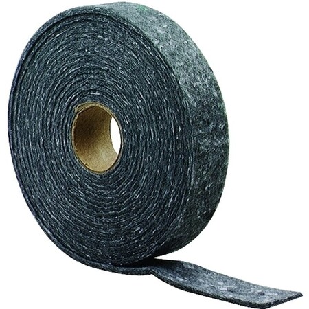 M-D Building Products 0 Weatherstrip, 58 in W, 316 in Thick, 17 ft L, Felt Cloth, Gray 3335