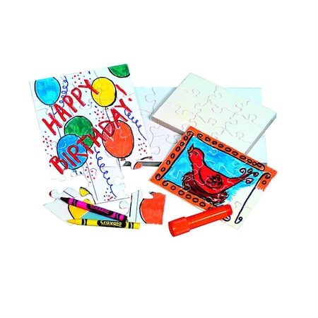 Hygloss Products Hygloss Products  Hygloss Compoz-A-Puzzle, 12 Pieces, 8.5 x 11 in., 24PK 200147