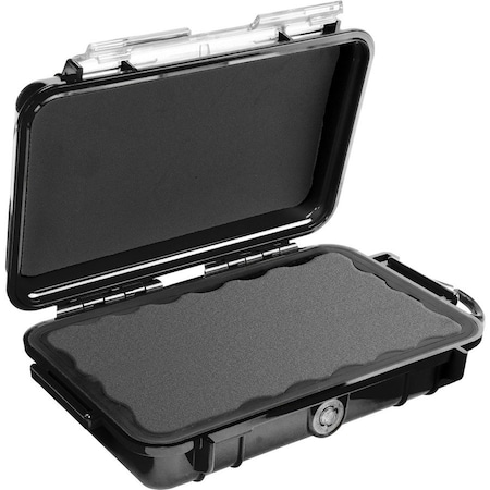 Pelican Products Pelican 1040 Watertight Micro Case With Liner 7-1/2" x 5-1/16" x 2-1/8", Black 1040-025-110