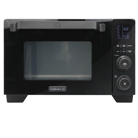 Calphalon Cool Touch 0.4 Cu Ft Quartz Heating Countertop Oven in Black 2106488